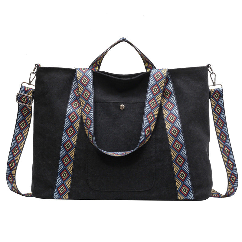 Wholesale Large Capacity Messenger Bag Canvas Bag